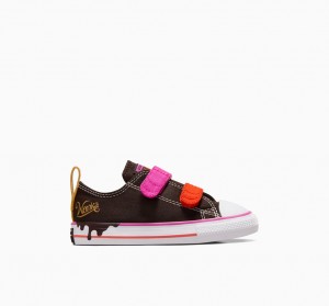 Converse Converse x Wonka Chuck Taylor All Star Easy On Brązowe Różowe Białe | 730821-IJK