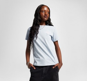 Converse Spring Blooms T-Shirt Szare | 365209-GCS