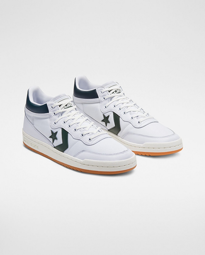 Converse CONS Fastbreak Pro Skórzane Białe Jasny | 523418-CXJ