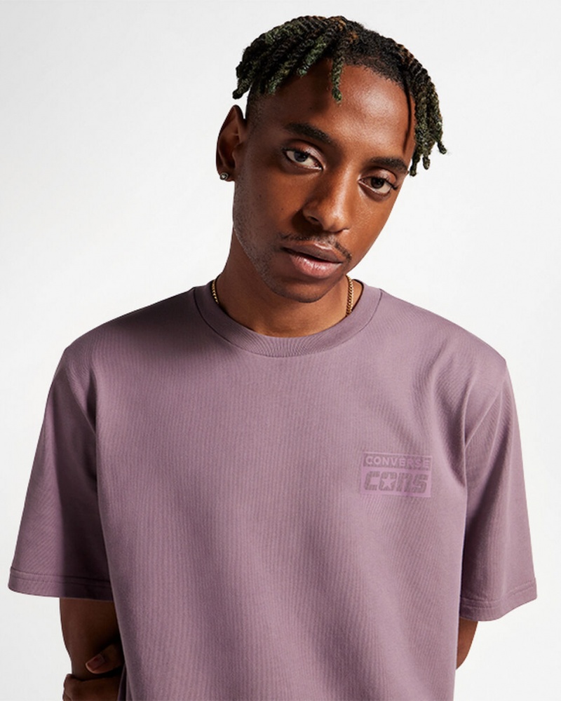 Converse CONS Grafiką T-Shirt Szare | 701894-HDB