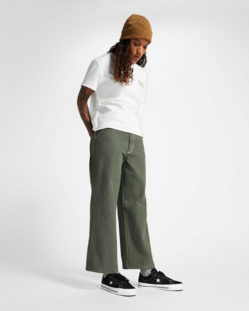 Converse CONS One Star Pro Czarne Czarne Białe | 614705-FAH