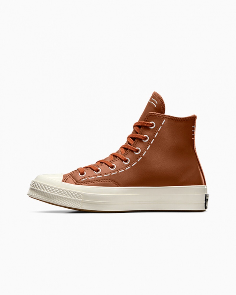 Converse Chuck 70 Bold Stitch Tawny Owl / Tawny Owl / Egret | 584971-GUM