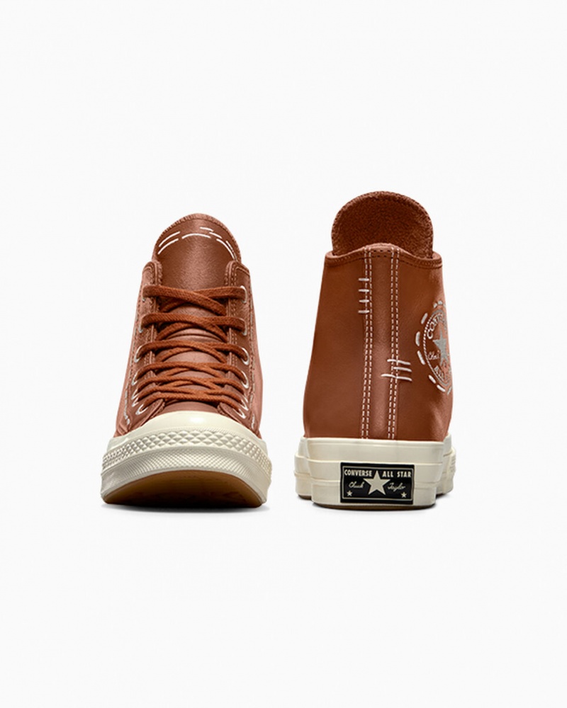 Converse Chuck 70 Bold Stitch Tawny Owl / Tawny Owl / Egret | 584971-GUM