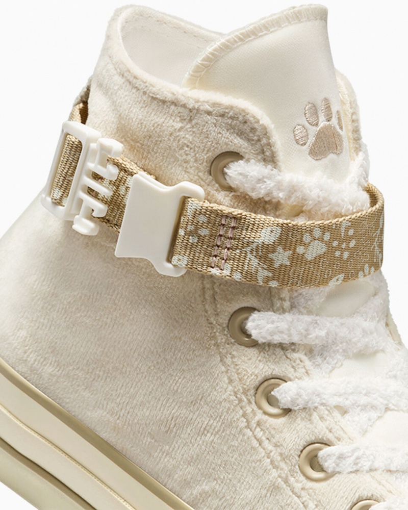 Converse Chuck 70 Cat Inspired Białe | 395012-LUM