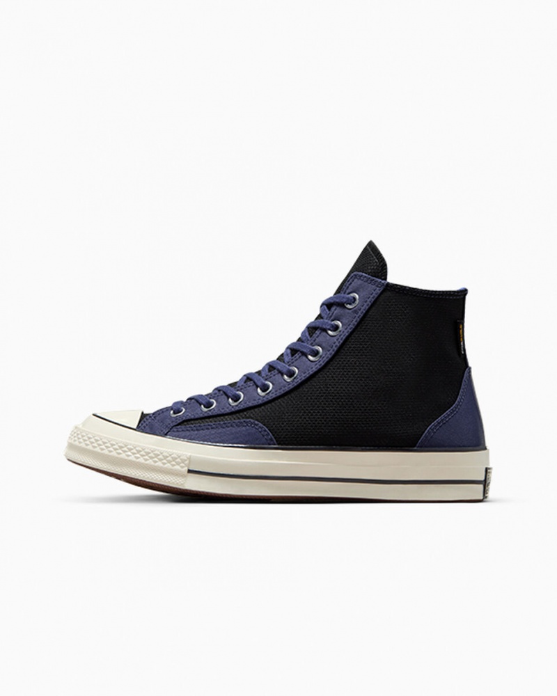Converse Chuck 70 Czarne Niebieskie | 642039-SCQ