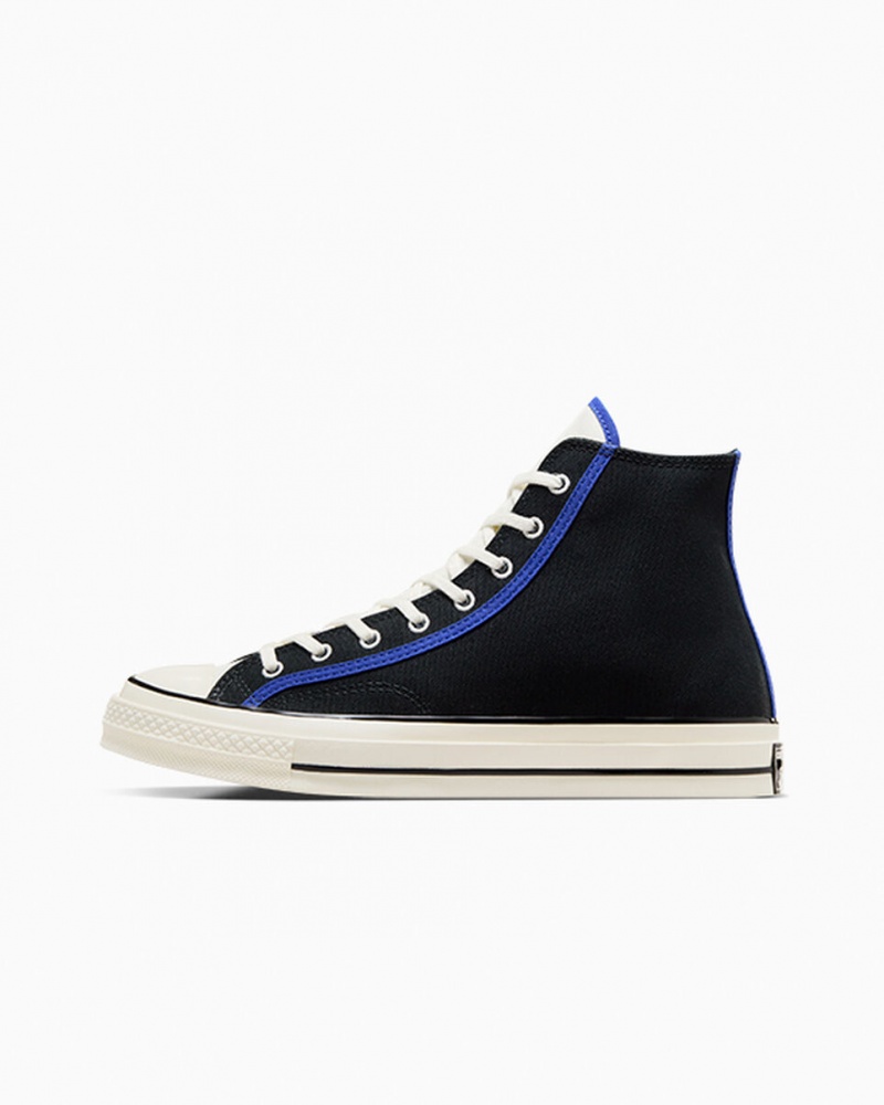 Converse Chuck 70 Czarne Niebieskie | 695148-EFI