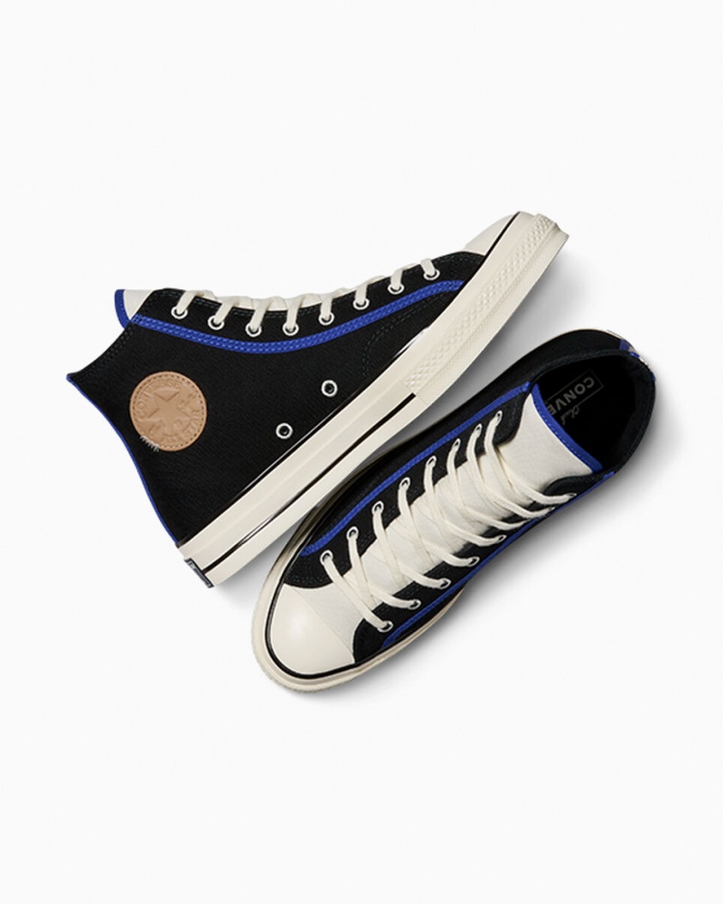 Converse Chuck 70 Czarne Niebieskie | 695148-EFI