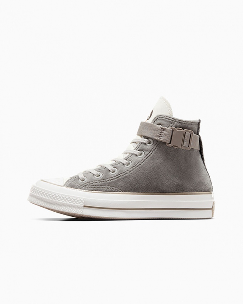 Converse Chuck 70 Dog Inspired Szare Białe | 789235-SHC