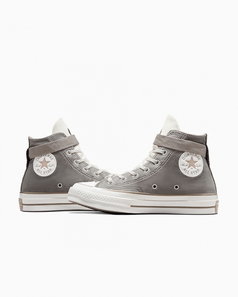 Converse Chuck 70 Dog Inspired Szare Białe | 789235-SHC