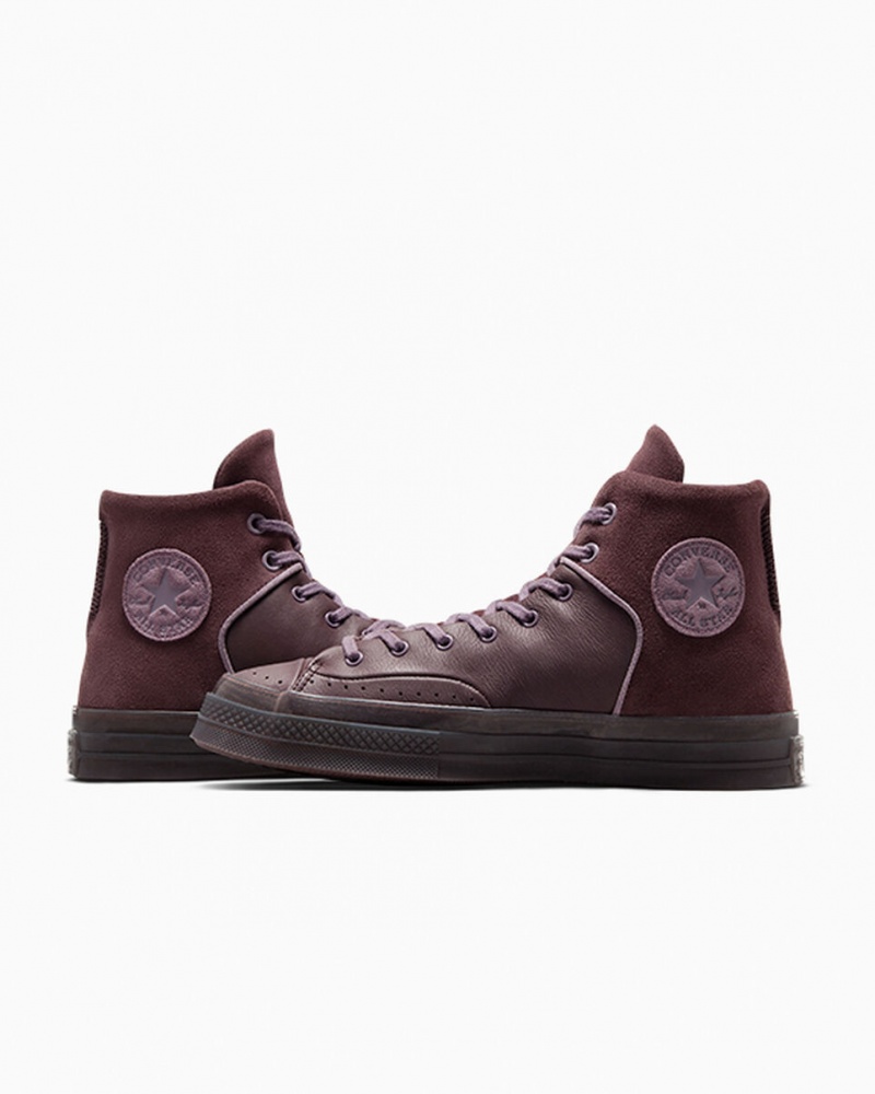 Converse Chuck 70 Marquis Skórzane Szare | 320697-RAW
