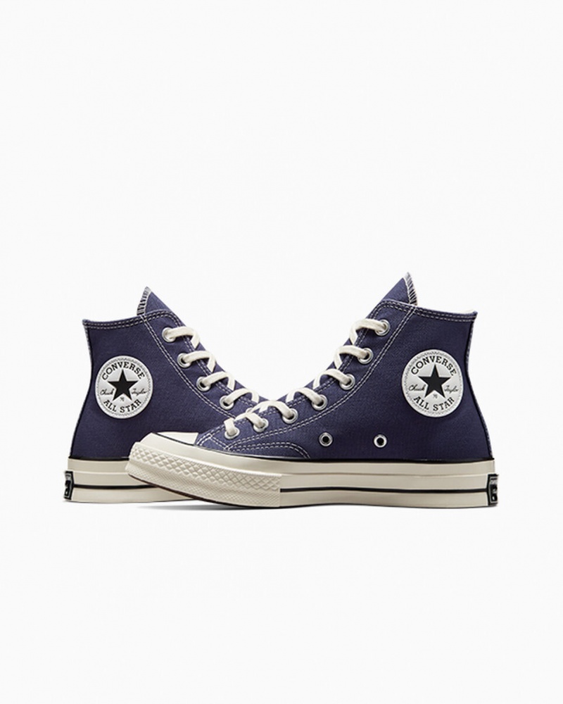 Converse Chuck 70 Płócienne Niebieskie Czarne | 683724-BSP