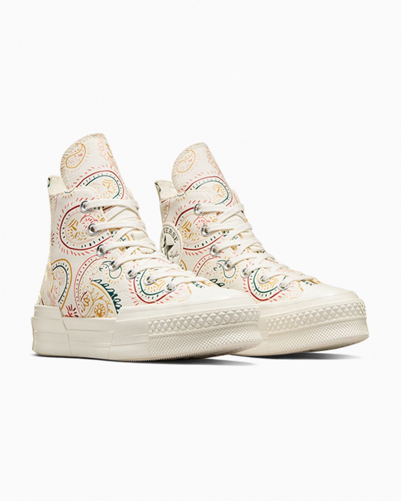 Converse Chuck 70 Plus Crafted Evolution Czarne Różowe | 513674-JMC
