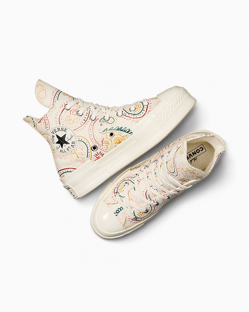 Converse Chuck 70 Plus Crafted Evolution Czarne Różowe | 513674-JMC