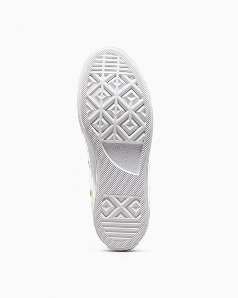 Converse Chuck 70 Star Studded Białe Białe Złote | 416250-HRC