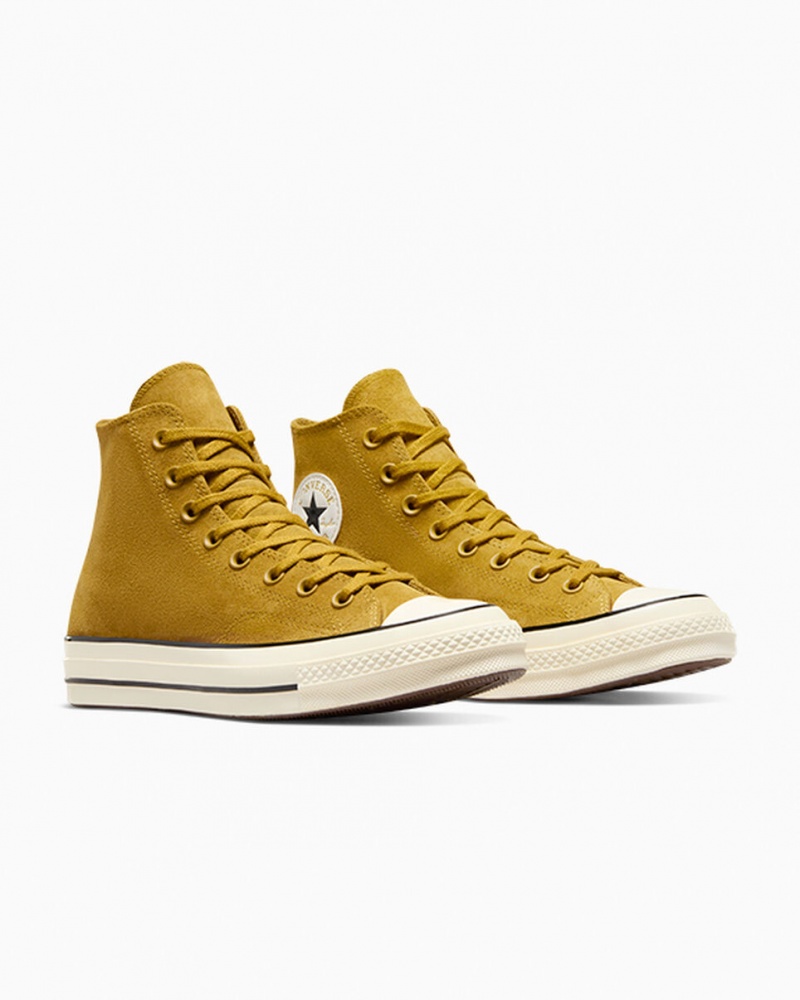 Converse Chuck 70 Zamszowe Brązowe Czarne | 742189-MWB