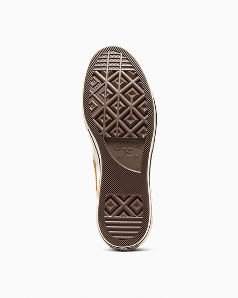 Converse Chuck 70 Zamszowe Brązowe Czarne | 742189-MWB