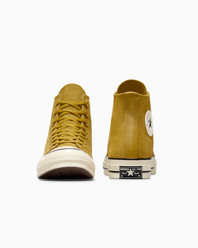 Converse Chuck 70 Zamszowe Brązowe Czarne | 742189-MWB