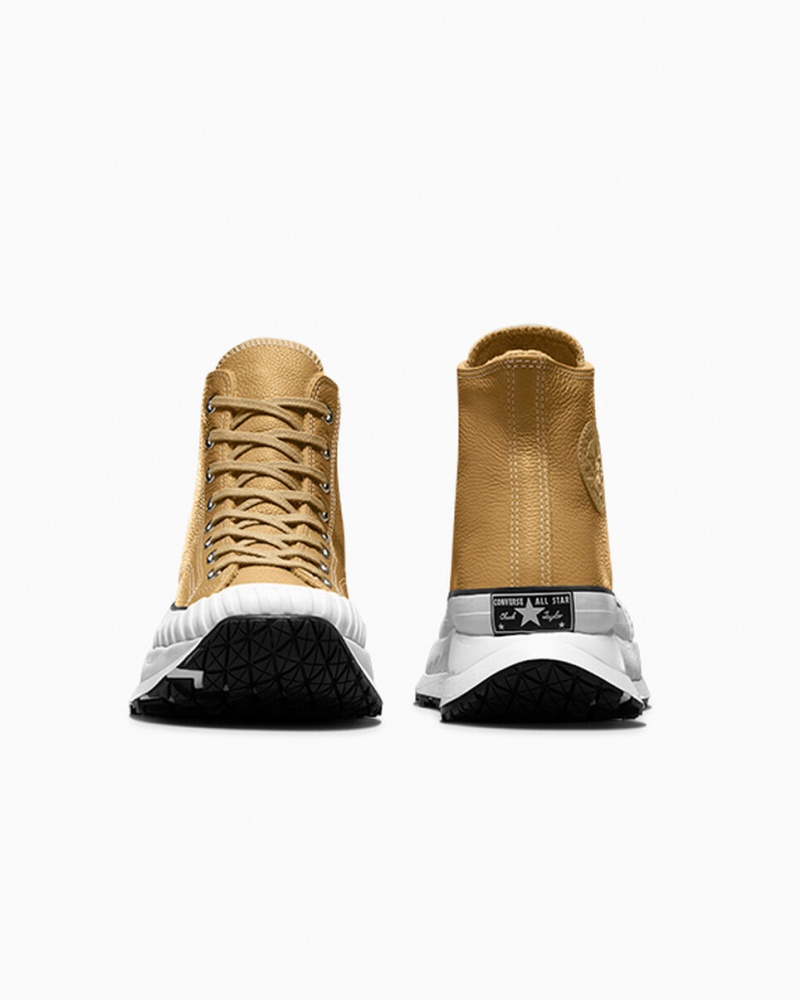 Converse Chuck Taylor 70 AT-CX Skórzane Szare Czarne | 957062-XLJ