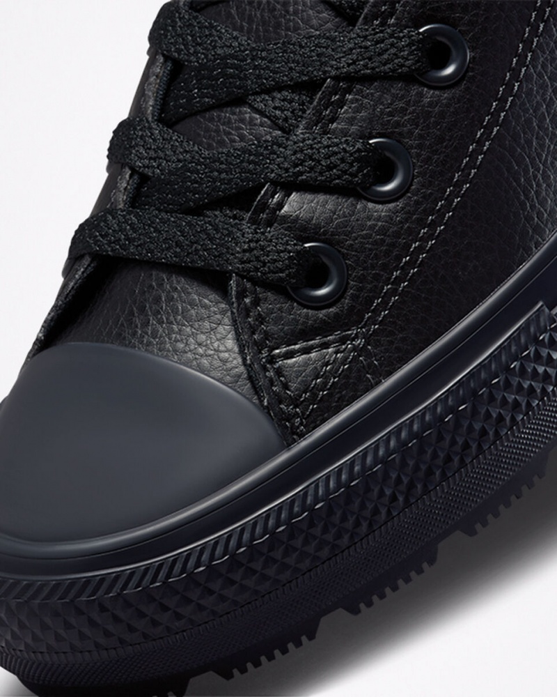 Converse Chuck Taylor All Star Berkshire Boot Czarne Czarne | 961403-RUF