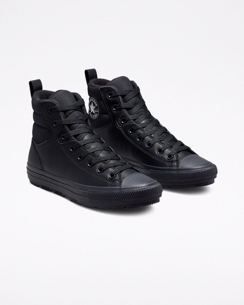 Converse Chuck Taylor All Star Berkshire Boot Czarne Czarne | 961403-RUF