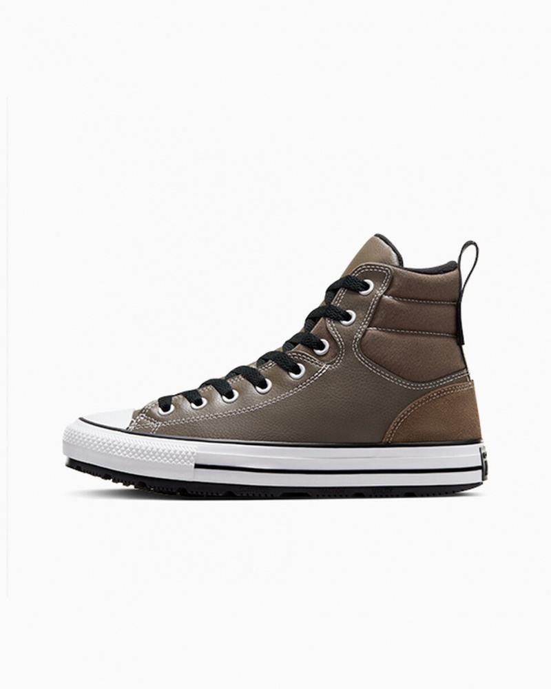 Converse Chuck Taylor All Star Berkshire Boot Czarne Białe | 354079-TPD