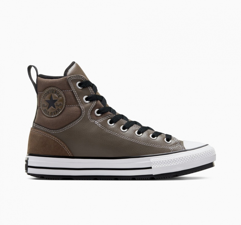 Converse Chuck Taylor All Star Berkshire Boot Czarne Białe | 354079-TPD