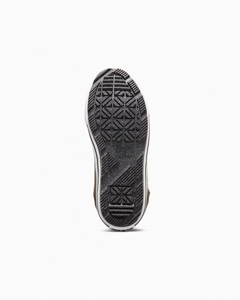 Converse Chuck Taylor All Star Berkshire Boot Skórzane Czarne Białe | 987240-YSK