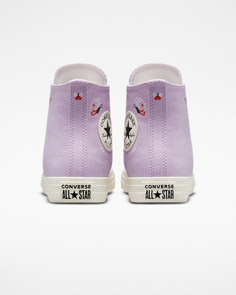Converse Chuck Taylor All Star Butterfly Wings Czarne | 642591-FUB