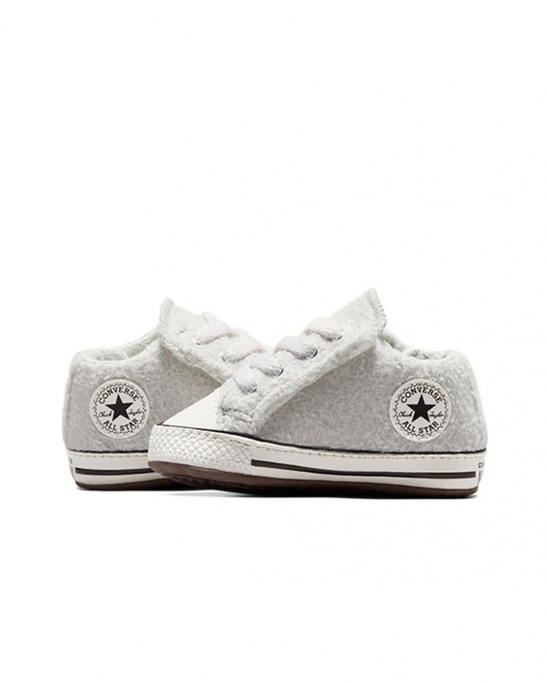 Converse Chuck Taylor All Star Cribster Easy-On Zimowe Essentials Białe Czarne | 325497-ZAO