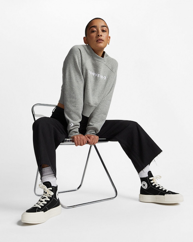 Converse Chuck Taylor All Star Cruise Czarne Czarne | 907251-RXG