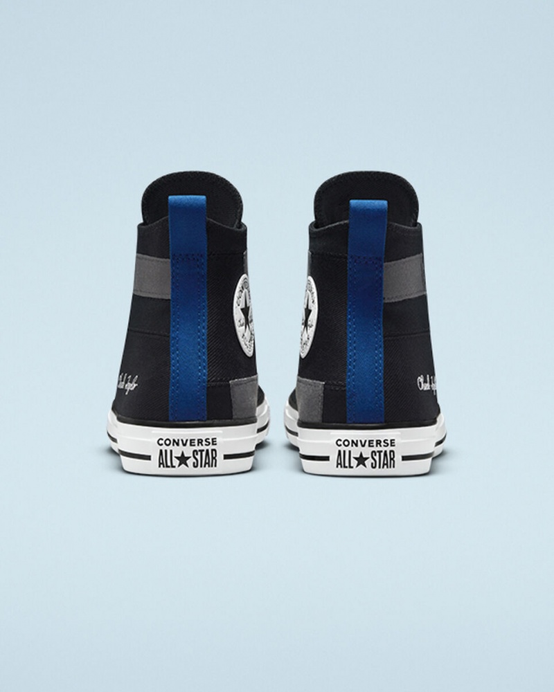 Converse Chuck Taylor All Star Desert Patchwork Czarne Niebieskie Białe | 146398-ROU