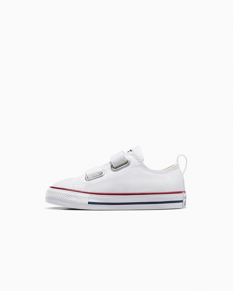 Converse Chuck Taylor All Star Easy-On Białe Granatowe | 681437-CZE