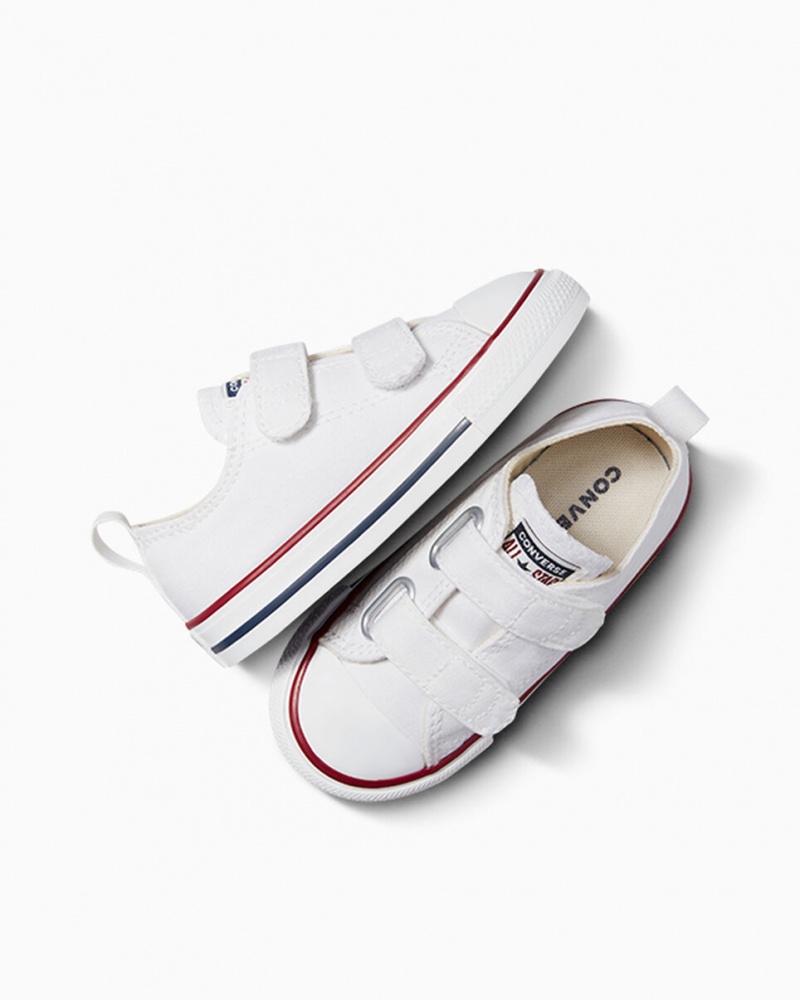 Converse Chuck Taylor All Star Easy-On Białe Granatowe | 681437-CZE