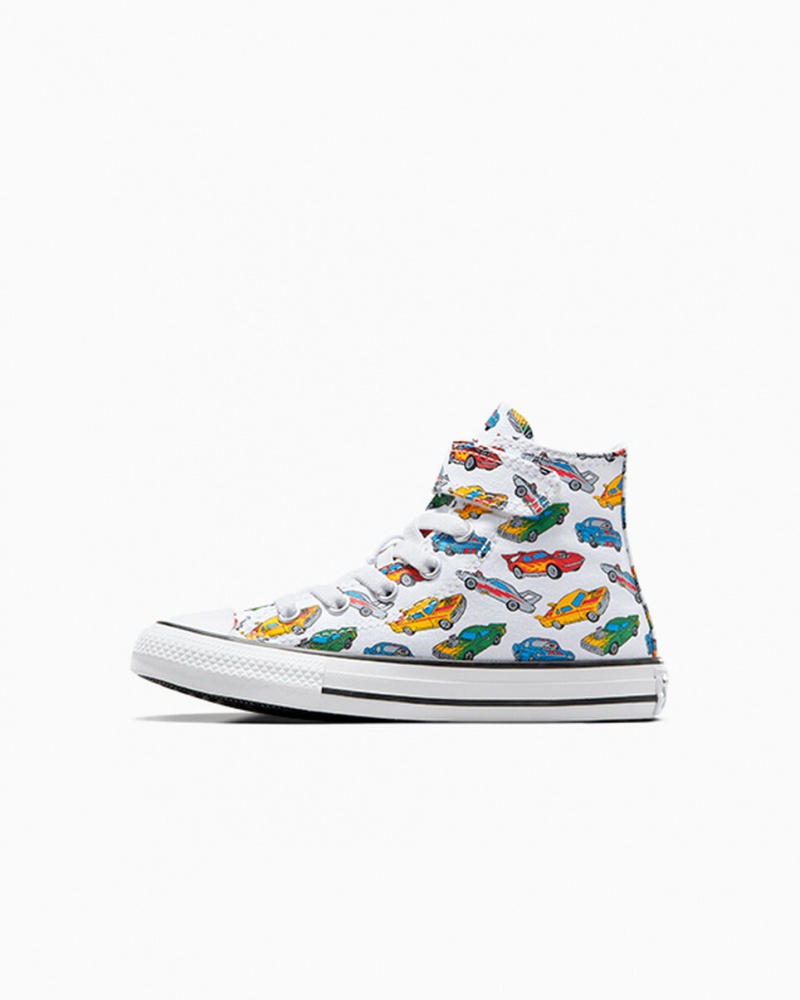 Converse Chuck Taylor All Star Easy-On Cars Białe Żółte Czerwone | 528043-QMZ
