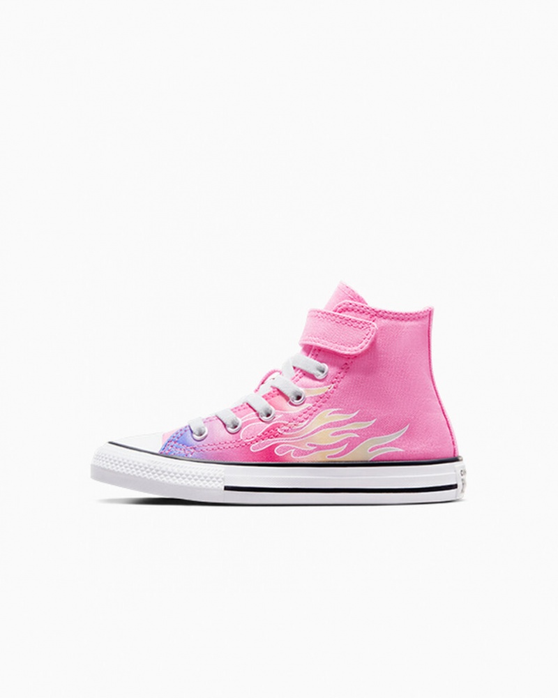 Converse Chuck Taylor All Star Easy-On Cars Różowe Białe Czarne | 269387-VQF