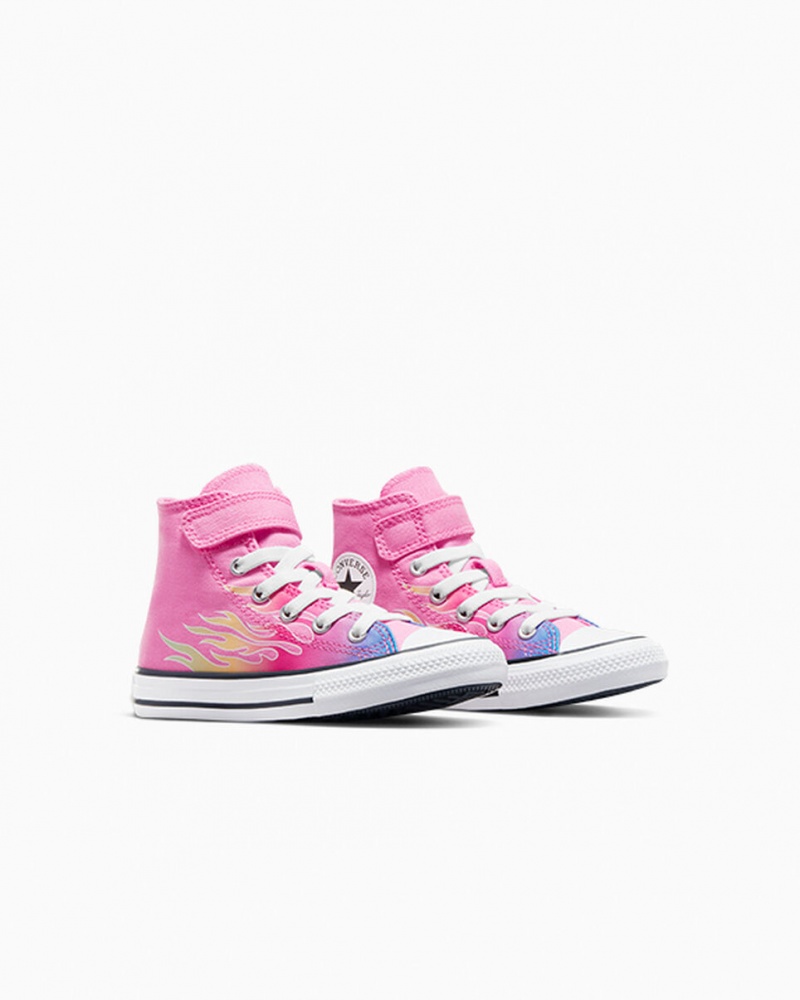 Converse Chuck Taylor All Star Easy-On Cars Różowe Białe Czarne | 694713-EZG