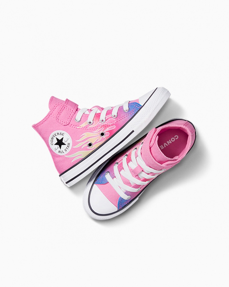 Converse Chuck Taylor All Star Easy-On Cars Różowe Białe Czarne | 694713-EZG