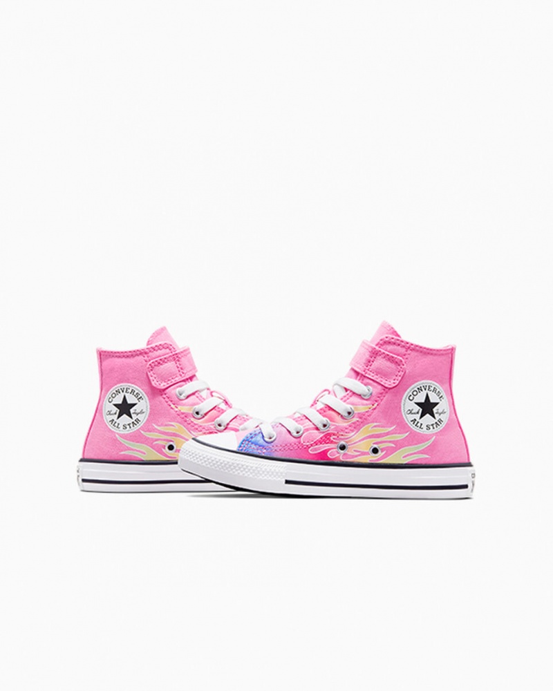 Converse Chuck Taylor All Star Easy-On Cars Różowe Białe Czarne | 694713-EZG