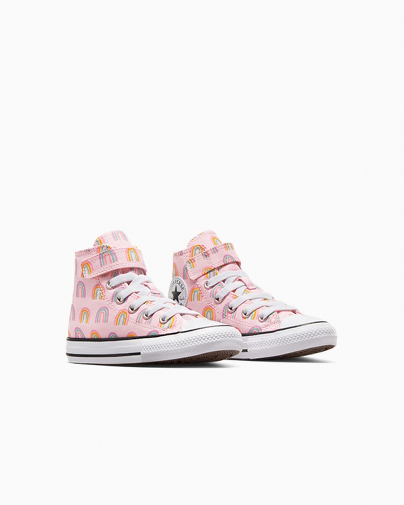 Converse Chuck Taylor All Star Easy-On Rainbows Różowe | 912860-KZR