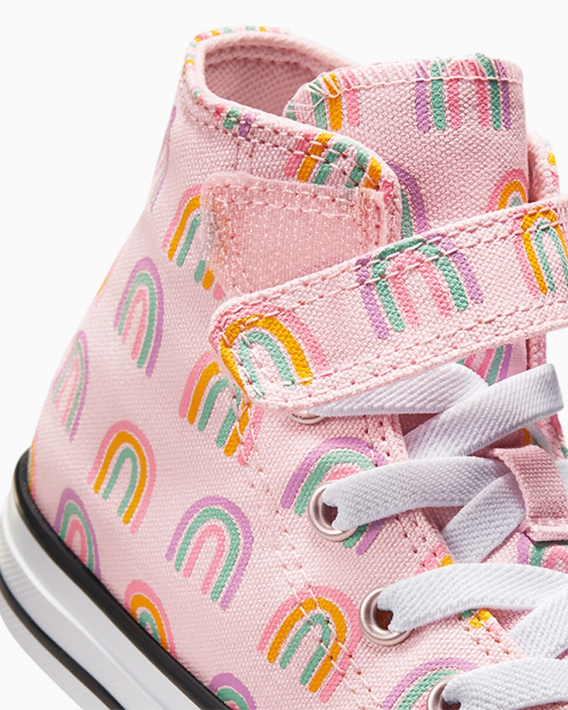 Converse Chuck Taylor All Star Easy-On Rainbows Różowe | 912860-KZR