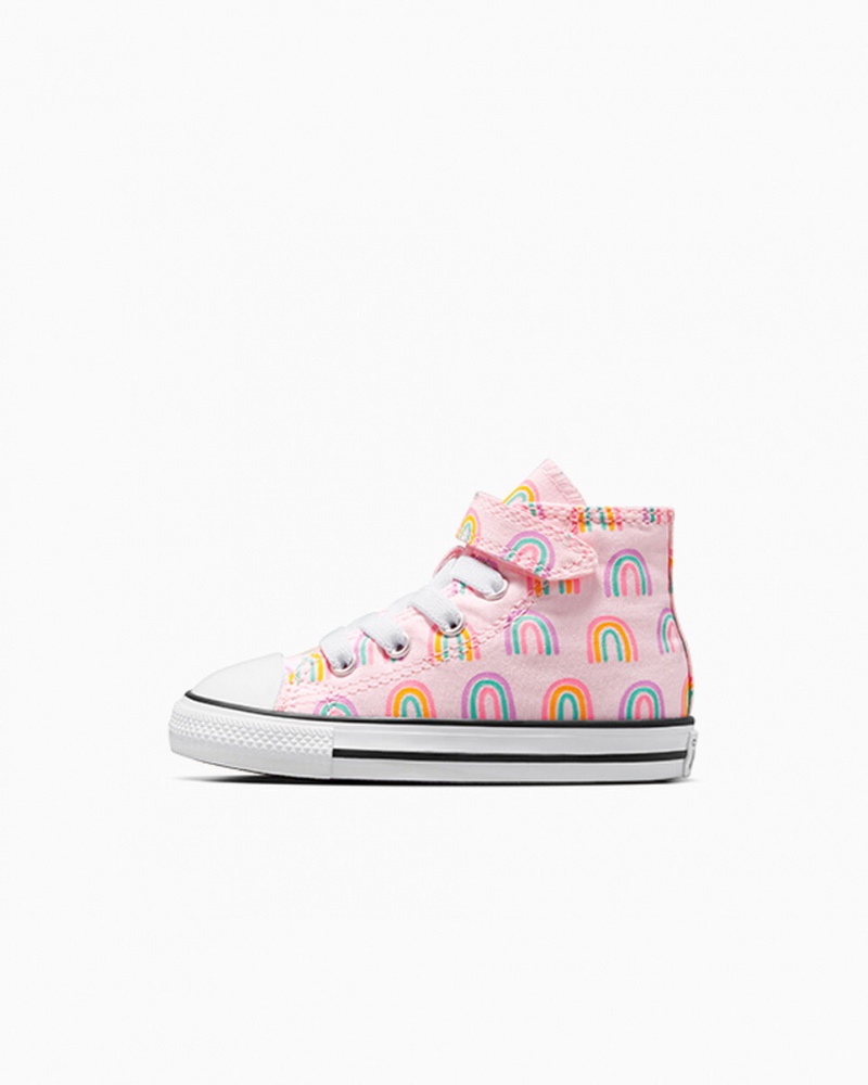 Converse Chuck Taylor All Star Easy-On Rainbows Różowe | 291536-DKW