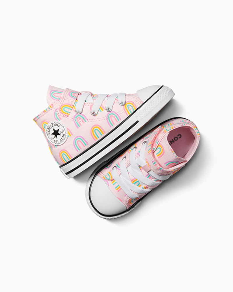 Converse Chuck Taylor All Star Easy-On Rainbows Różowe | 291536-DKW