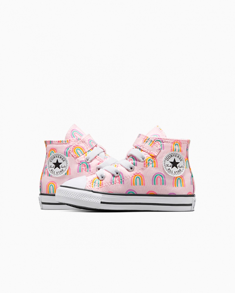 Converse Chuck Taylor All Star Easy-On Rainbows Różowe | 291536-DKW