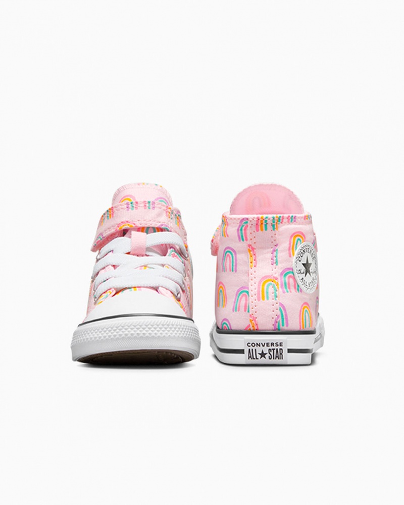 Converse Chuck Taylor All Star Easy-On Rainbows Różowe | 291536-DKW