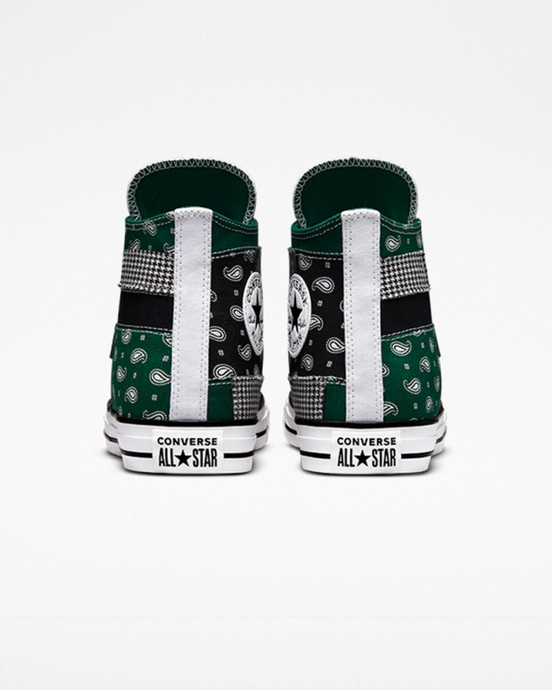 Converse Chuck Taylor All Star Hacked Patterns Czarne Białe | 801965-MXD