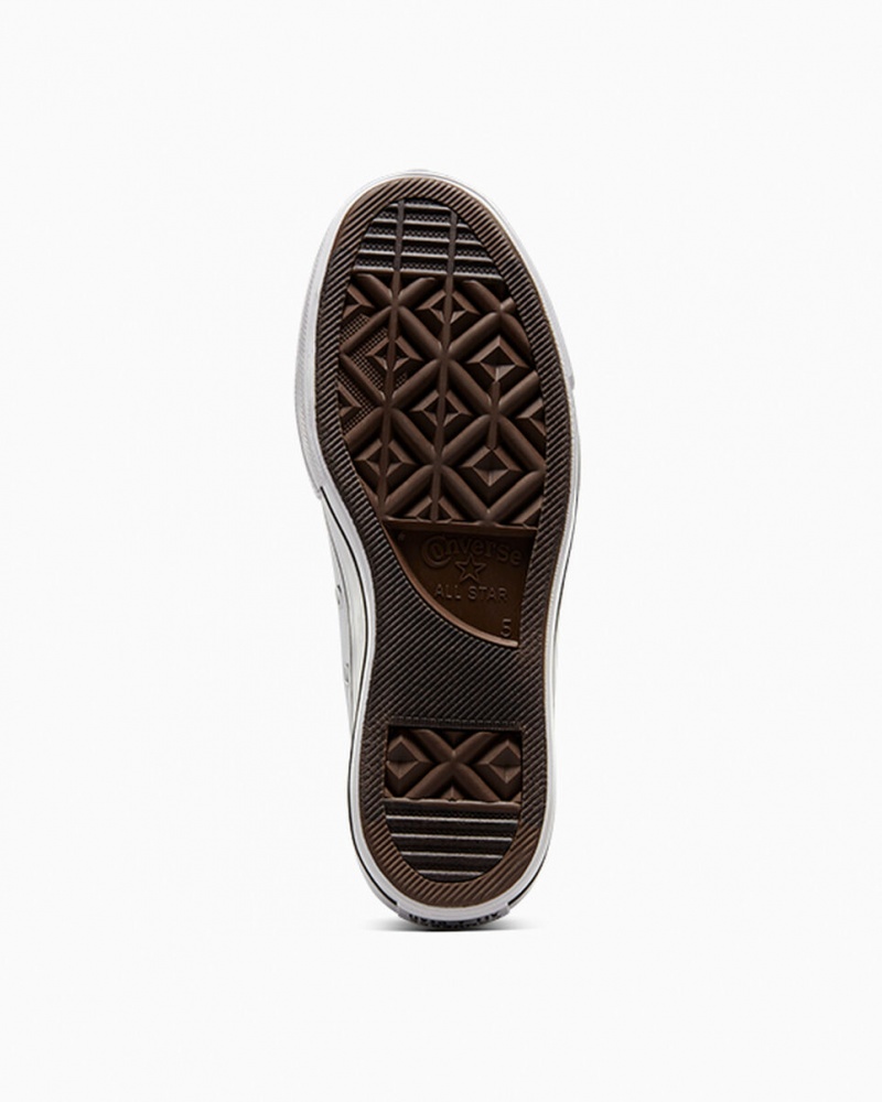 Converse Chuck Taylor All Star Lift Platformie Białe Czarne Białe | 946327-WRV