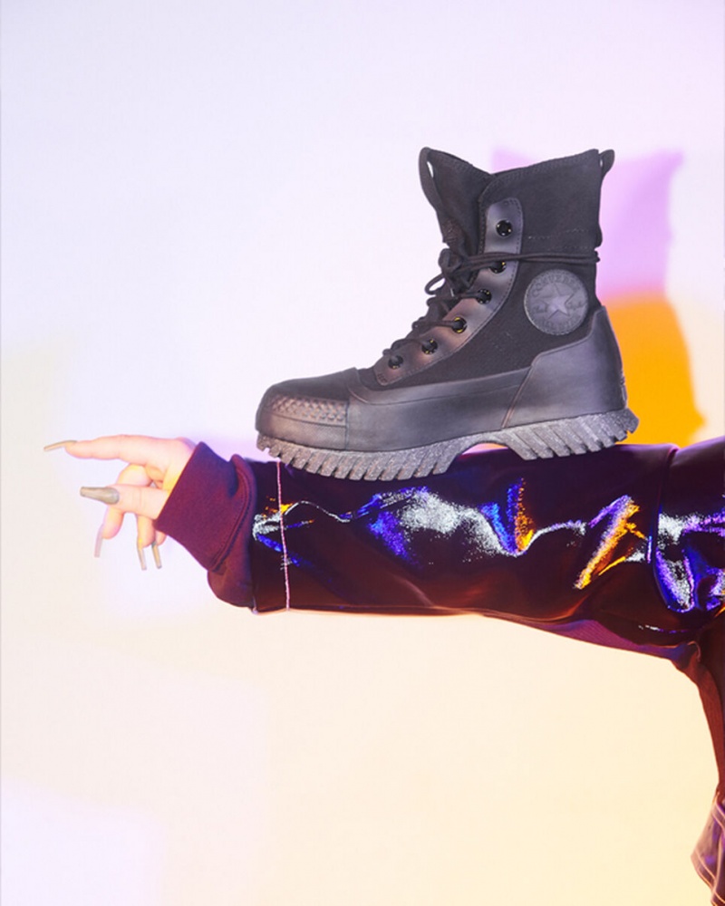 Converse Chuck Taylor All Star Lugged 2.0 Counter Climate Czarne Czarne Czarne | 243670-LWC