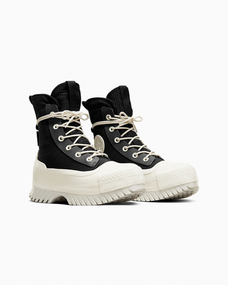 Converse Chuck Taylor All Star Lugged 2.0 Platformie Counter Climate Extra High Czarne Czarne | 186254-HKD
