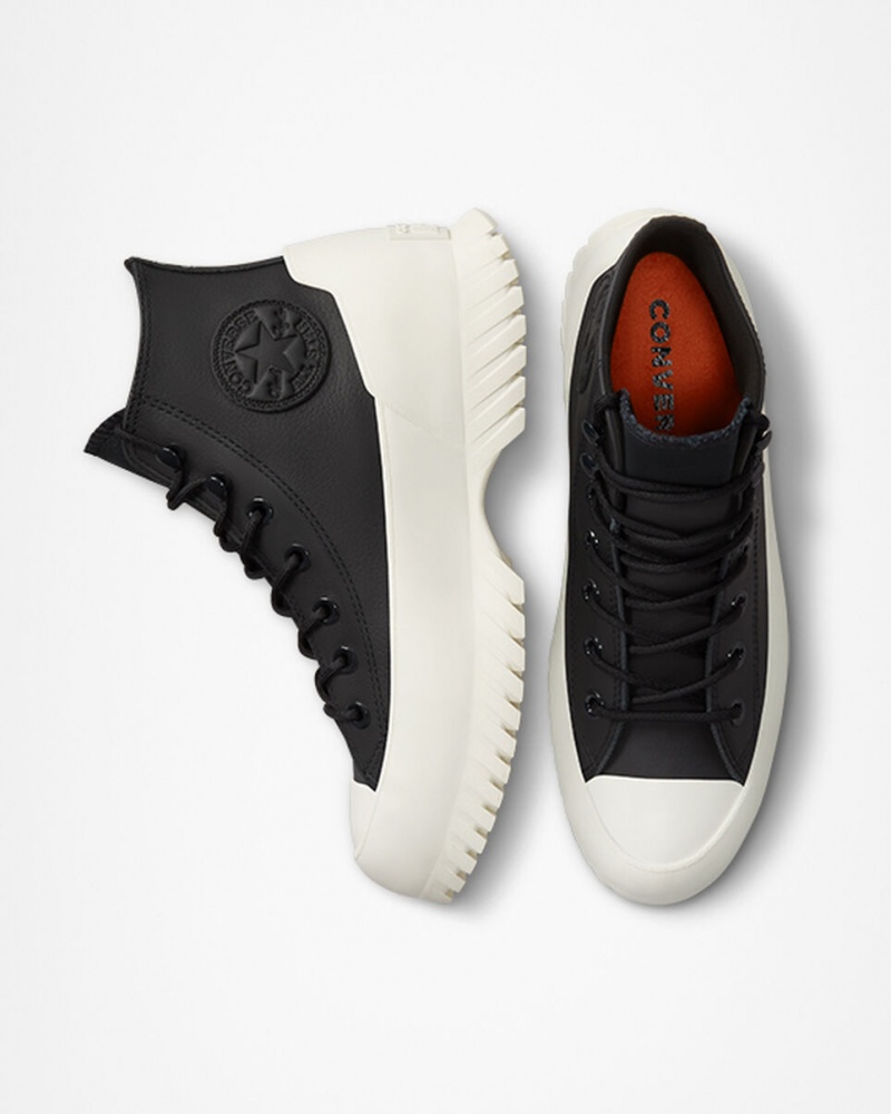 Converse Chuck Taylor All Star Lugged Zimowe 2.0 Czarne | 136504-PYB