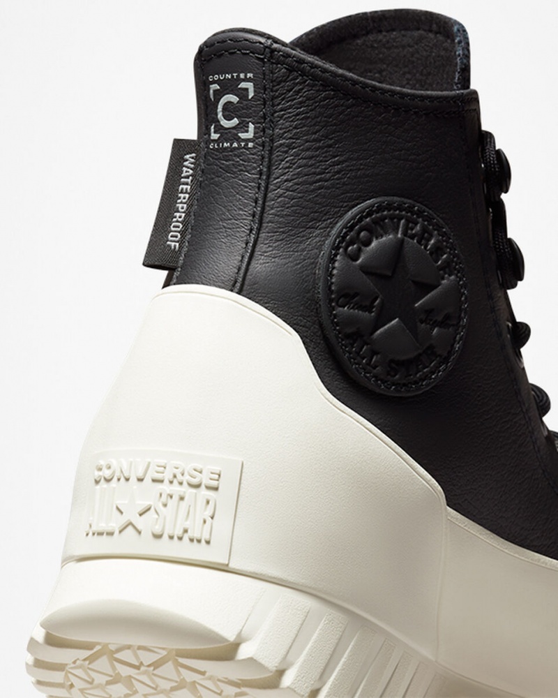 Converse Chuck Taylor All Star Lugged Zimowe 2.0 Czarne | 136504-PYB